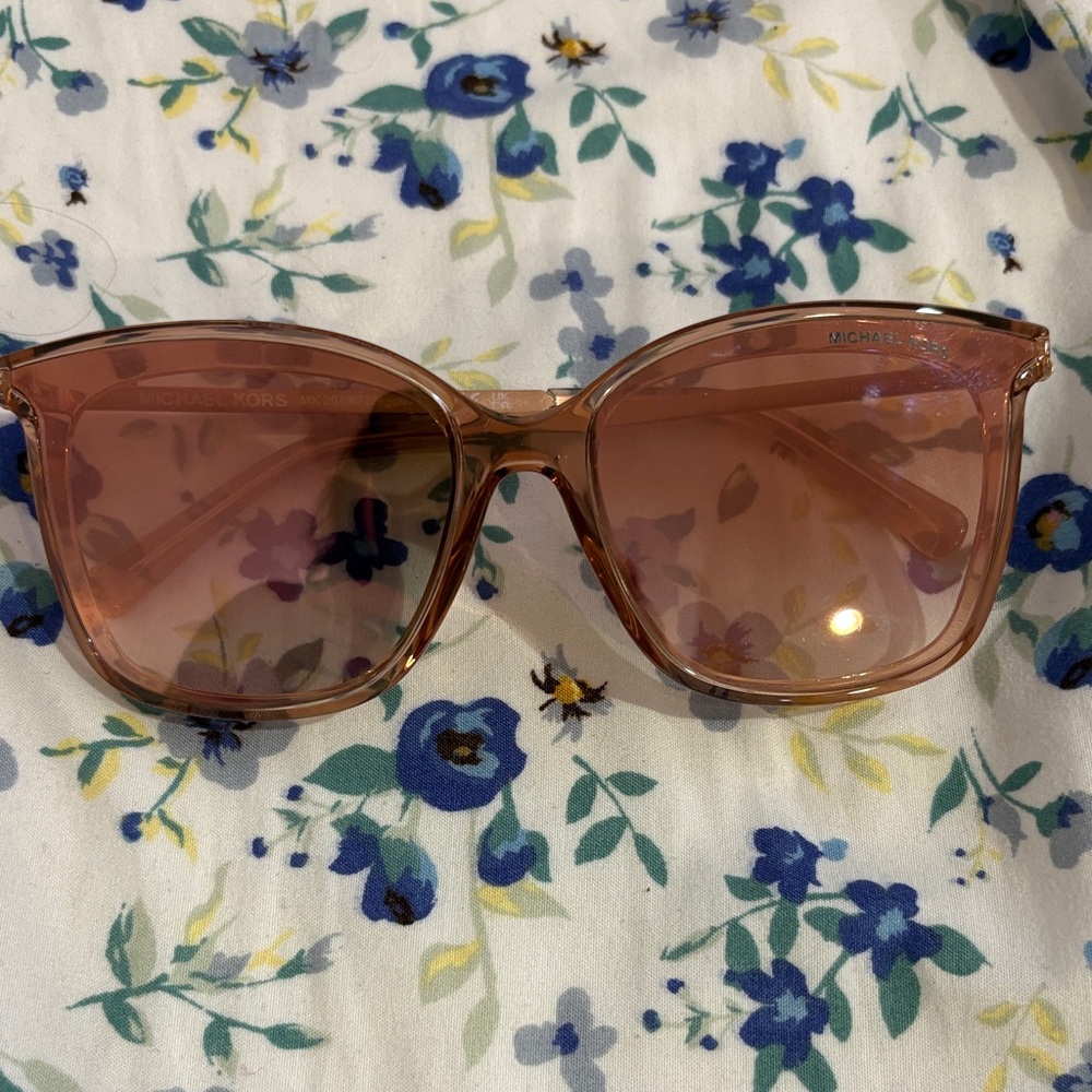 Michael Kors Women's Rose-Tinted Sunglasses